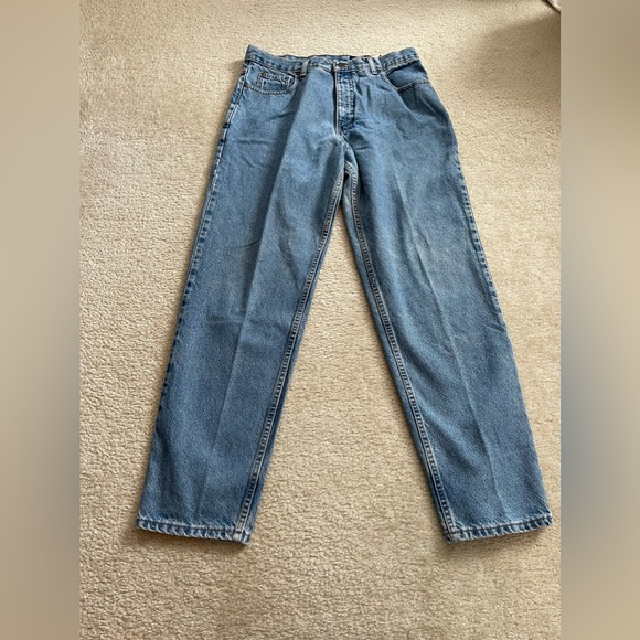 Eddie Bauer Blue Jeans - Low Rise - Women - Size: 14 - Picture 2 of 8